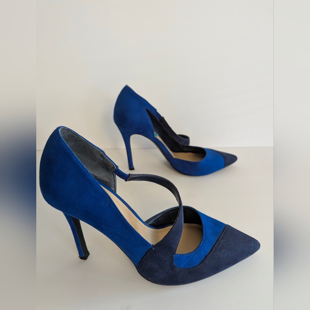 BCBG Generation Elegant Blue Women's Heels Size 7.5